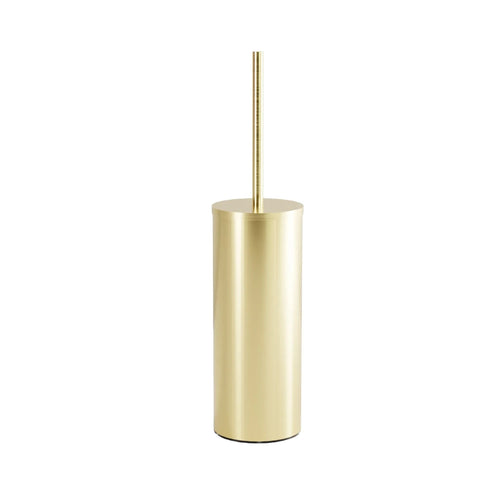 Kovový stojan na WC s kefou B106 BRUSH GOLD  1