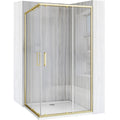 Sprchovací kút REA City 80x100 Brush Gold S detským bazénom Savoy 1
