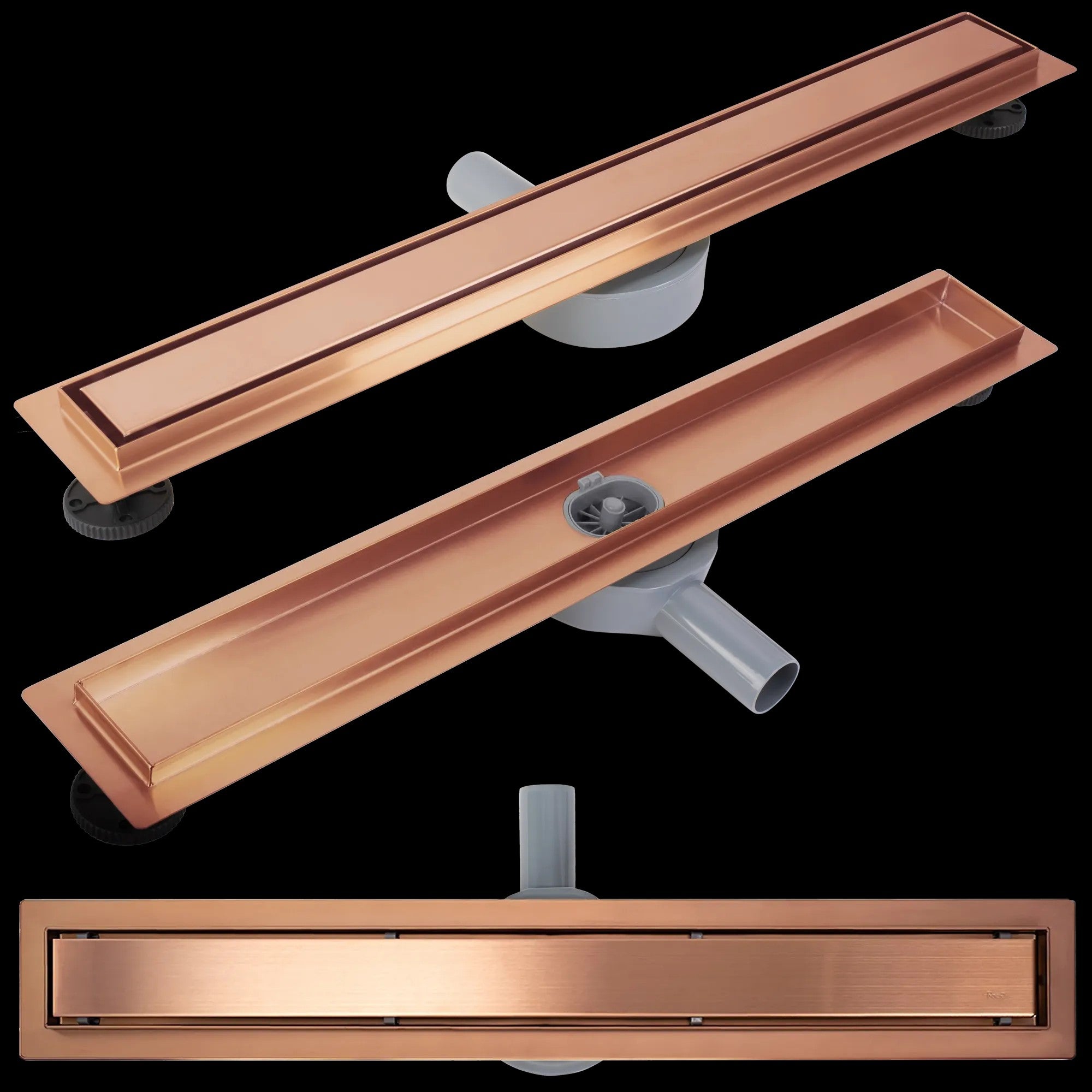 Odtokový žľab REA Neox pro Brushed Copper 60  1