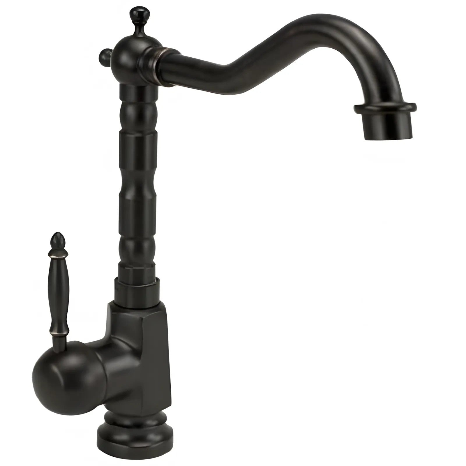 Umývadlová batéria Bona Old Black Vysoka  1