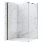 Sprchová zástena Rea Flexi Transparent / Titan 100  1