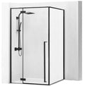 Sprchovací kút REA FARGO 120x90 - matný čierny  1