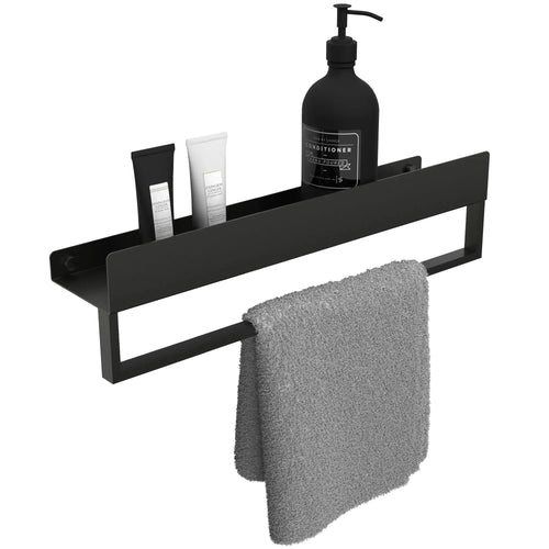 Kúpeľňová polica SF01 45cm black matt  1