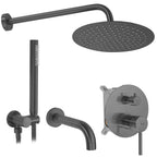 Podomietkový vaňovo-sprchový set Rea Lungo Titan  + BOX  1