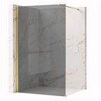 Sprchová zástena Rea Flexi Grey / Gold 110  1