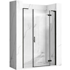 Sprchové dvere Rea Hugo 120 Black  1