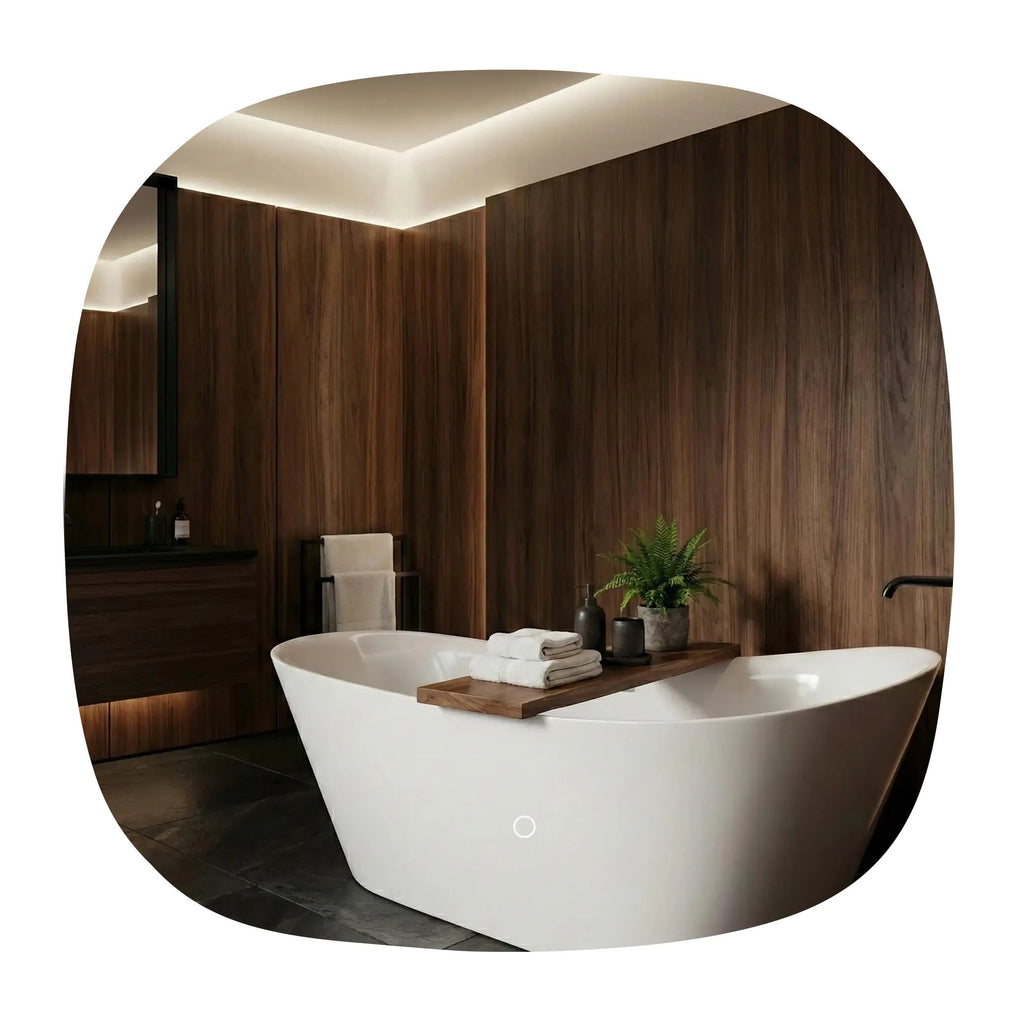 Zrkadlo LED 70x70cm TOP  1
