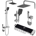 Sprchový set s termostatom REA ROB Nickiel Brush INOX  1