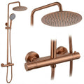 Sprchová súprava bez výtoku s termostatom Rea Lungo Copper  Brush  1