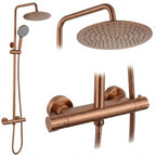 Sprchová súprava bez výtoku s termostatom Rea Lungo Copper  Brush  1