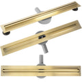 Odtokový žľab REA Neox Slim pro Brush Gold 60  1