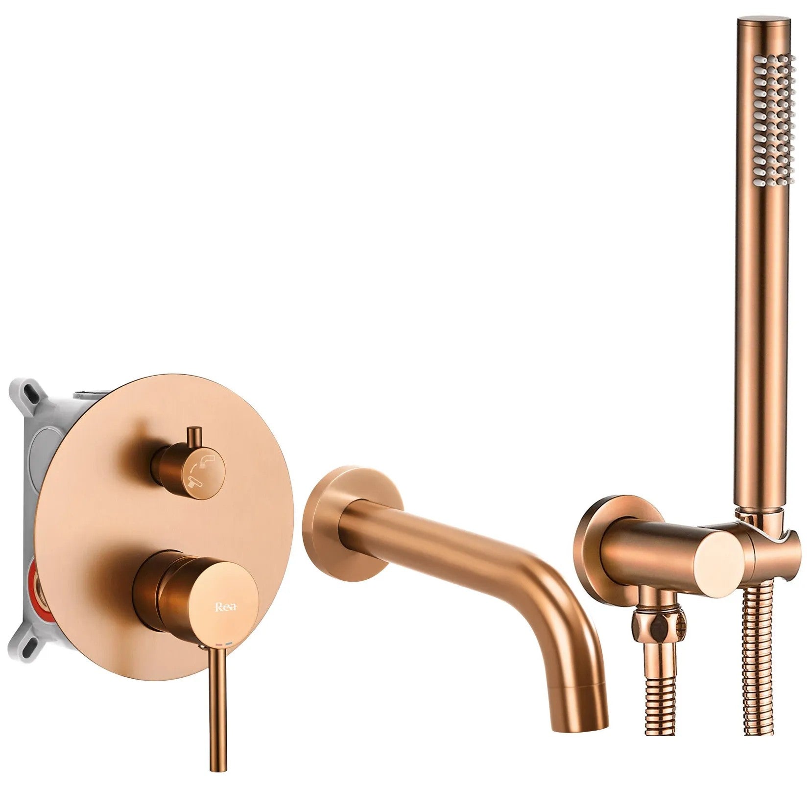 Vaňová batéria Rea Lungo Brush Copper + Box  1