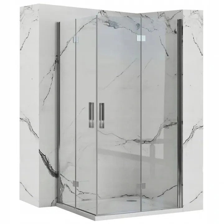 Sprchová kabína Rea Molier Chrome Double 100x100  1