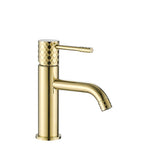 Rea Lungo Diamond umývadlová batéria Gold Low  1