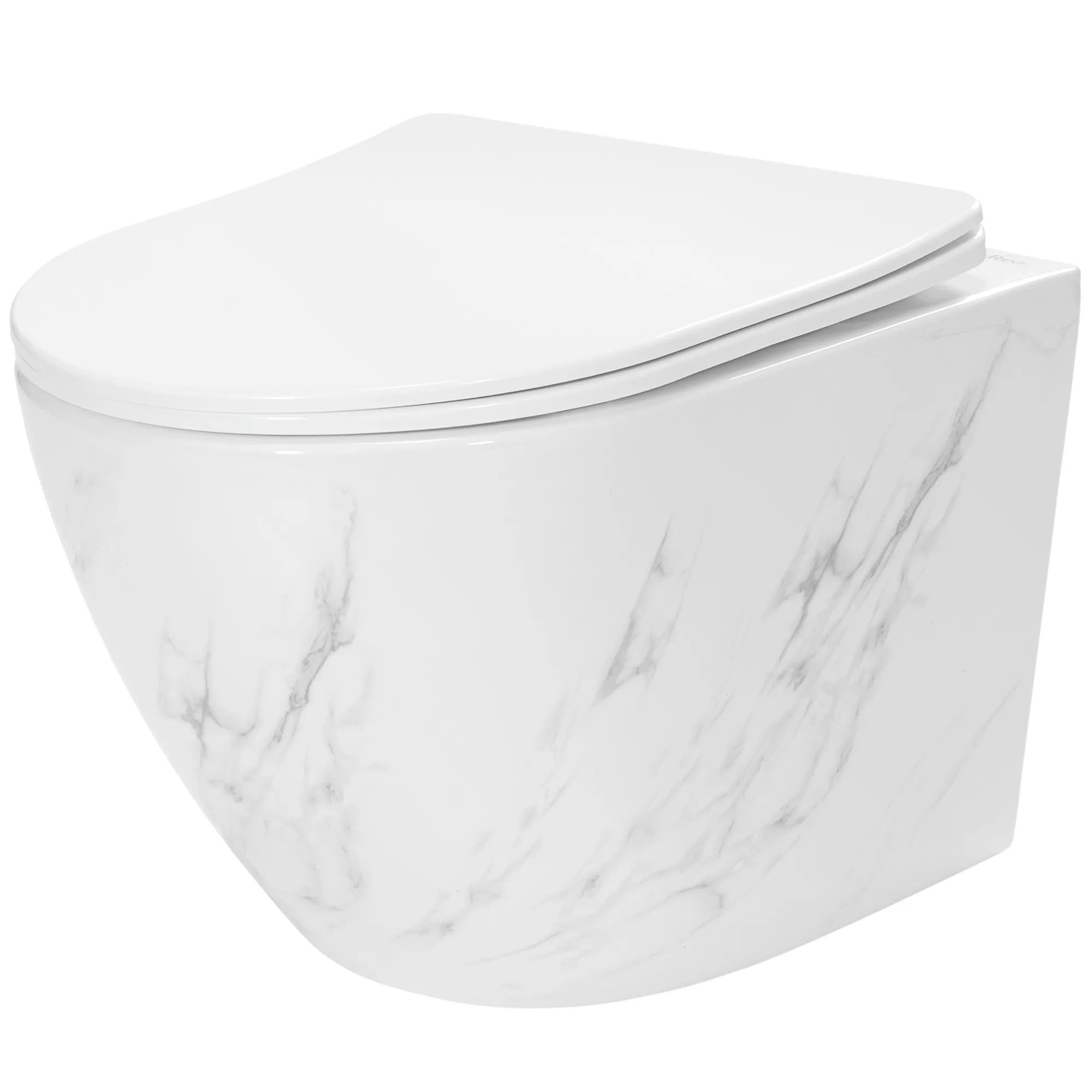 WC misa bez splachovacieho okruhu Rea Carlos Nature Marble  1