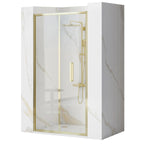 Sprchové dvere REA Rapid Fold 90 Gold  1