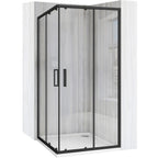 Sprchovací kút REA City 90x90 Black Bez sprchovej vaničky 1
