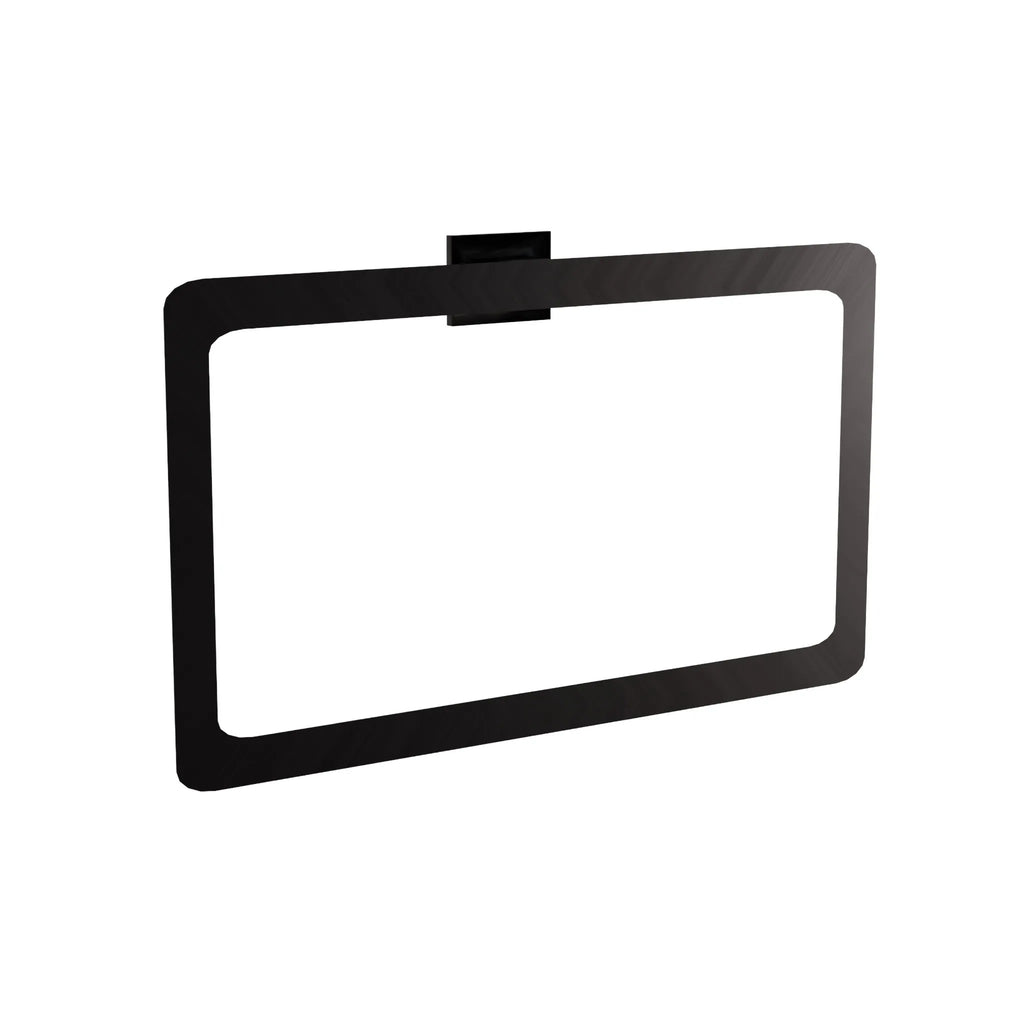 Kúpeľňový vešiak Ring 210 OSTE MATT BLACK  1