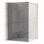 Sprchová zástena Rea Flexi Grey / Brush Gold 80  1