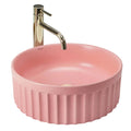 Umývadlo na dosku DUO Sweet Pink Matt  1