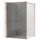 Sprchová zástena Rea Flexi Grey / Brush Copper 80  1