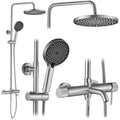 Sprchový set Rea Lungo Stripe Brush Nickel  1