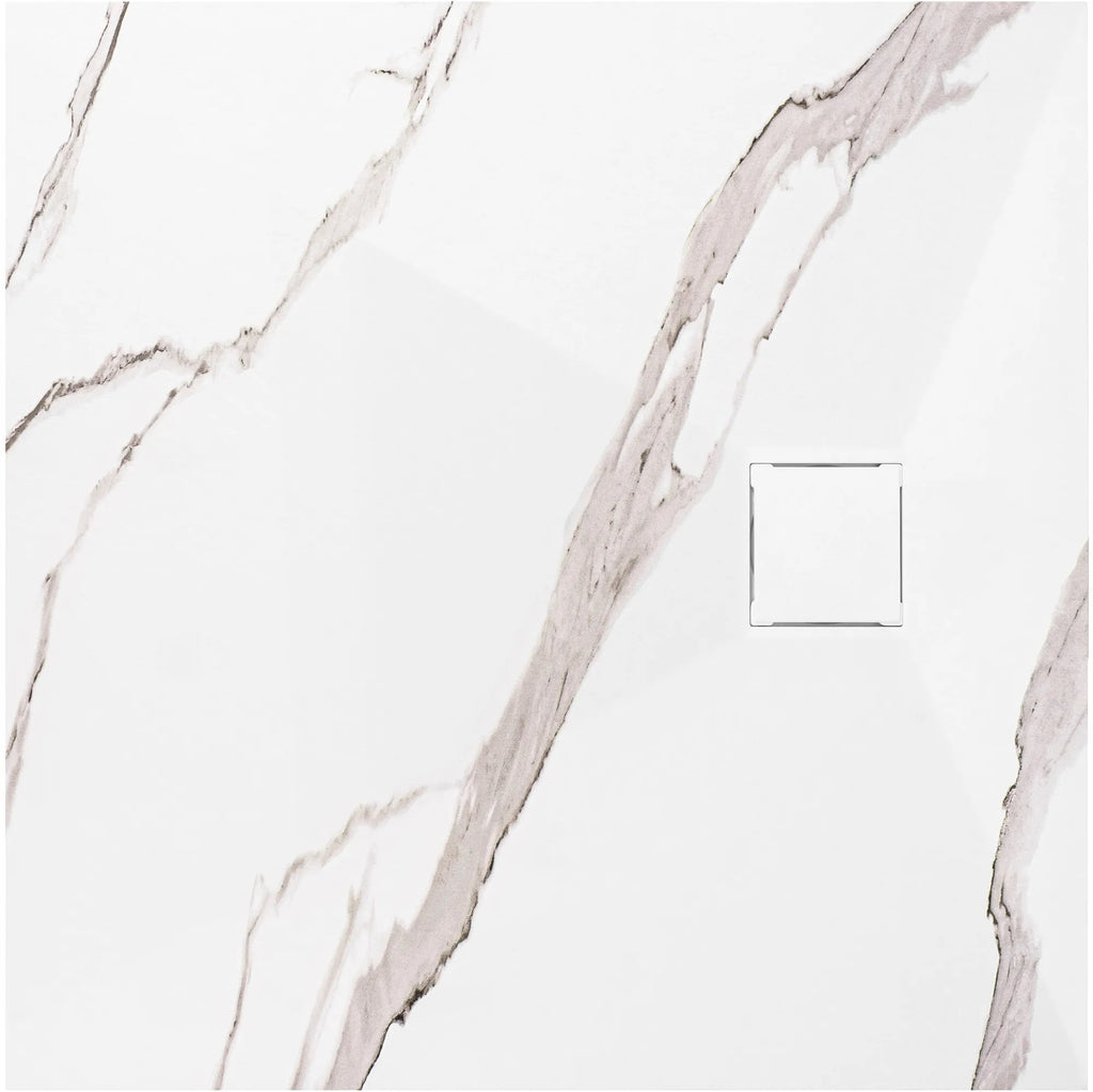 Sprchová vanička Magnum CARRARA WHITE 90x90  1