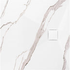 Sprchová vanička Magnum CARRARA WHITE 90x90  1