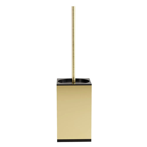 Kovový stojan na WC s kefou B110 BRUSH GOLD  1