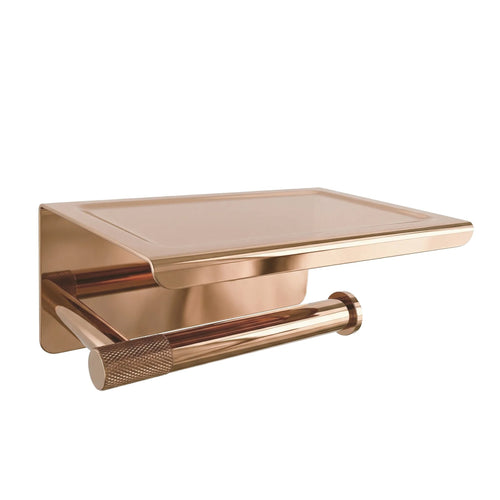 Držiak na toaletný papier s poličkou 6613 Modern Copper  1