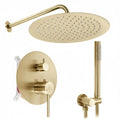 Podomietková sprchová súprava Rea Foss Clif Brush Gold + BOX  1