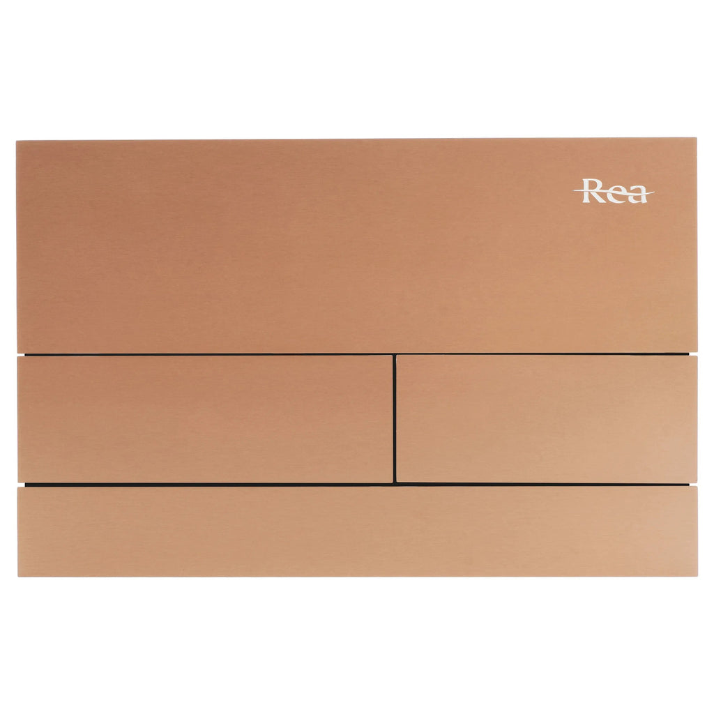 Ovládacie tlačidlo k podomietkovým systémom WC K011A-Q T Rea Brush Copper/Brushed Rose Gold  1
