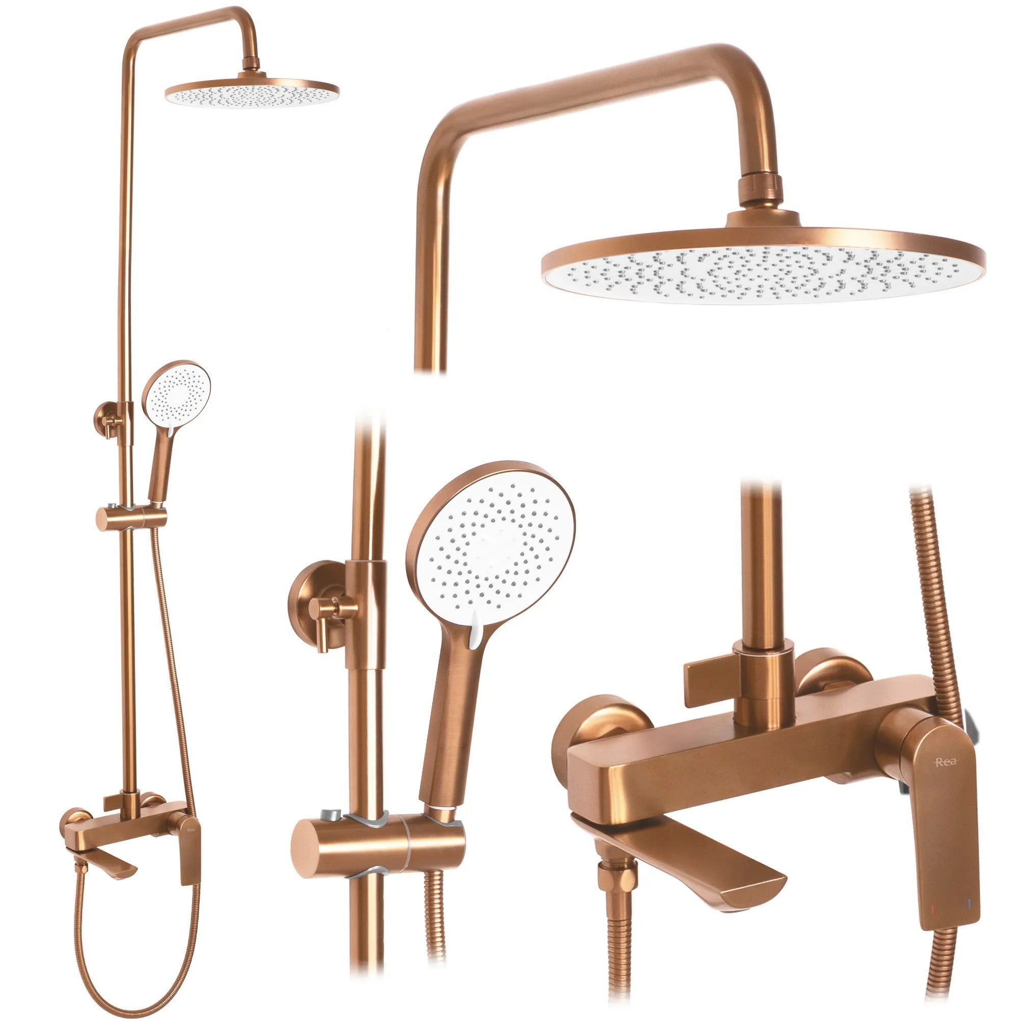 Sprchový set REA AVALON Copper BRUSH  1