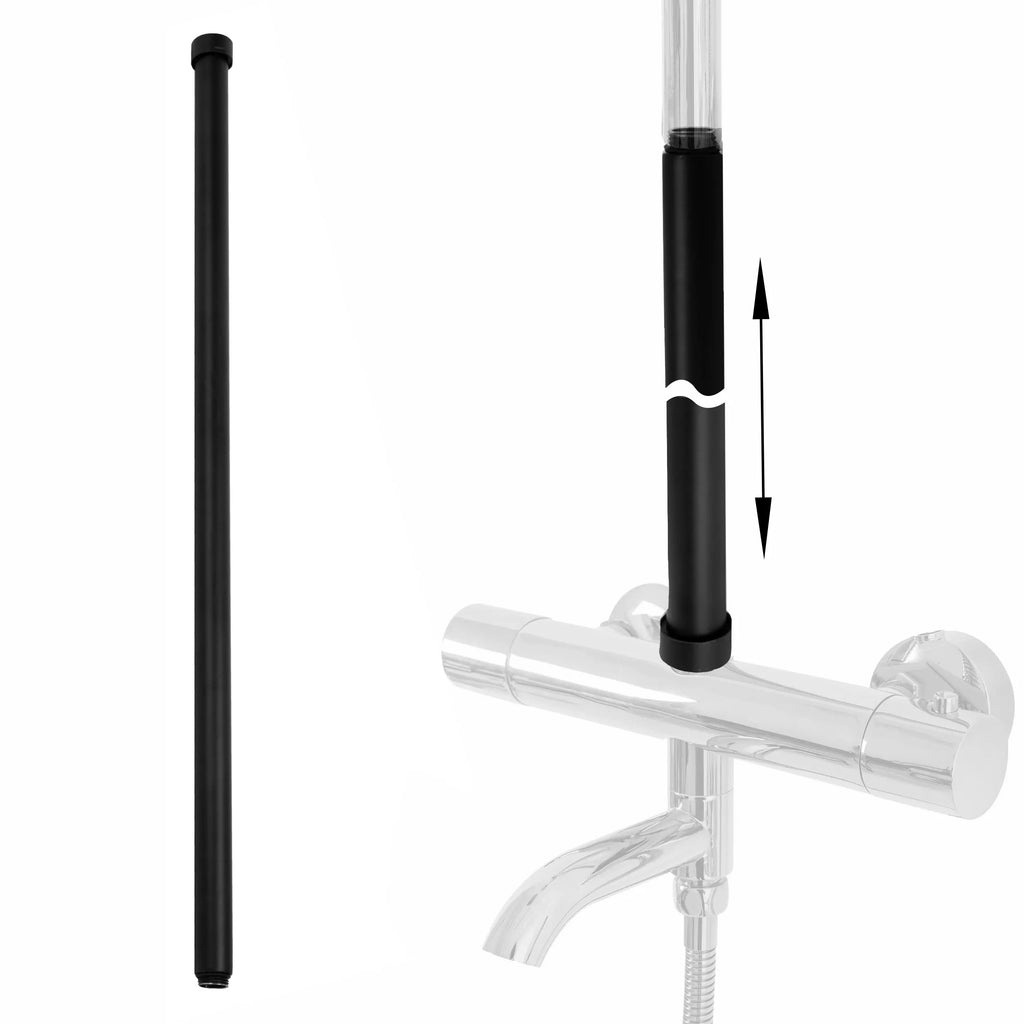 Predĺženie pre vaňovú/sprchovú súpravu BLACK 60cm  1