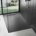 Sprchová vanička REA Bazalt 90x120- Black  1