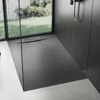 Sprchová vanička REA Bazalt 90x120- Black  1