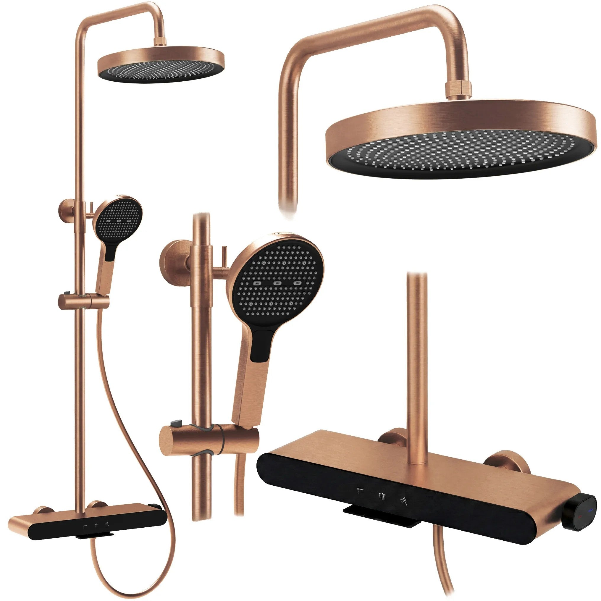 Sprchový set REA Farel Brush Copper  1