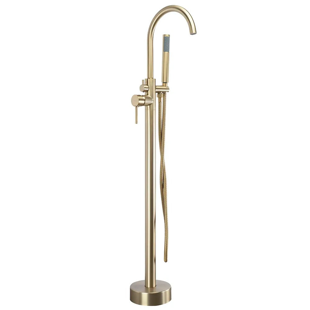 Voľne stojaca batéria Rea Lungo brush gold  1