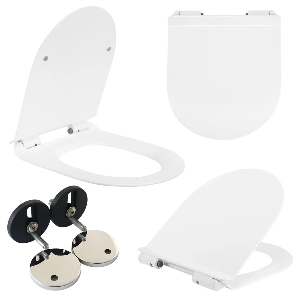 WC sedátko UF DUROPLAST FLAT- biele  1