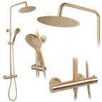 Sprchový set s termostatom REA VINCENT Gold Brush  1