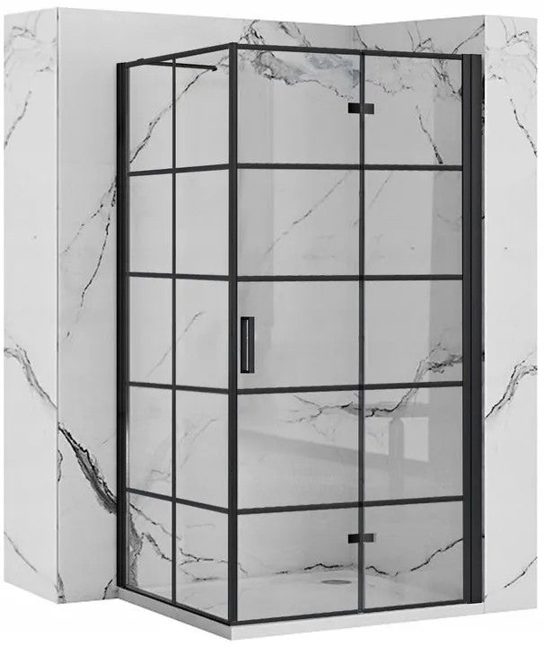 Sprchová kabína Rea Molier Black 110x80  1