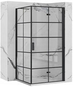 Sprchová kabína Rea Molier Black 110x80  1