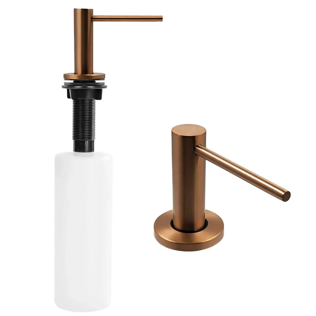 Dávkovač tekutín do umývadla Rea DEX Brush Copper  1
