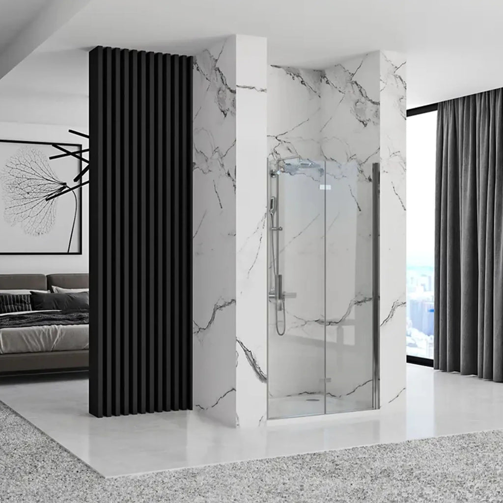 Sprchové dvere Rea  Molier Chrom + profil 80  1