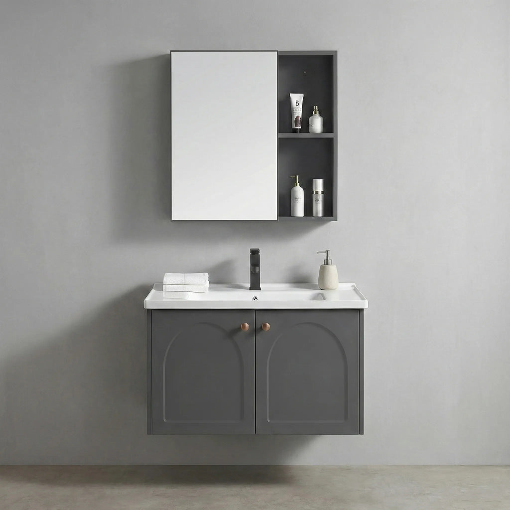 Súprava kúpeľňového nábytku s umývadlom Denver 60cm Grey  1