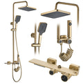 Sprchový set REA HELIX Brush Gold  1