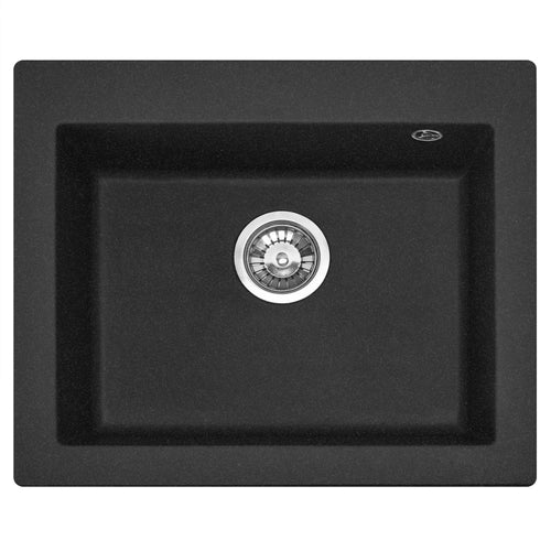 Kuchynský drez REA WEST XL black METALLIC  1