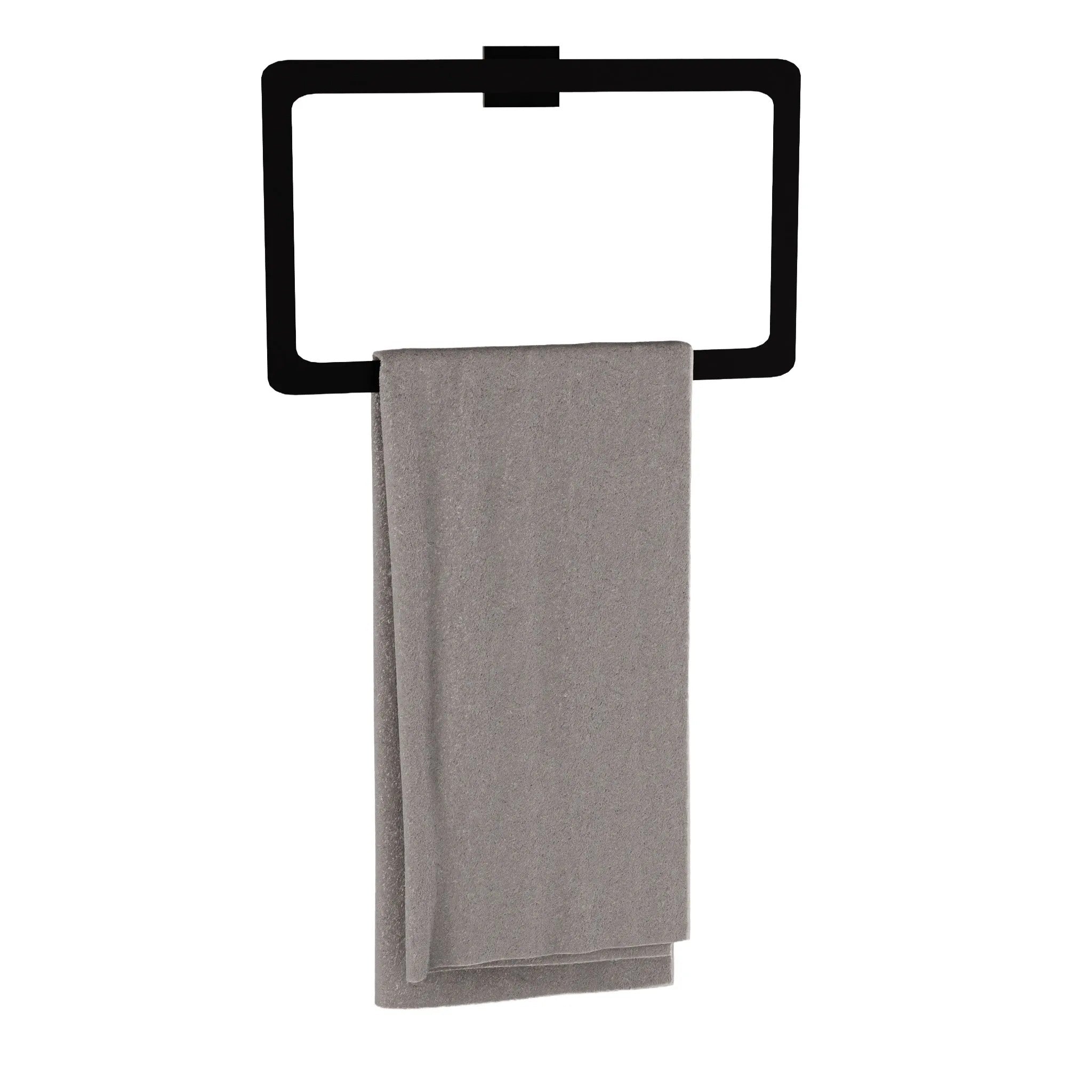 Kúpeľňový vešiak Ring 210 OSTE MATT BLACK  2
