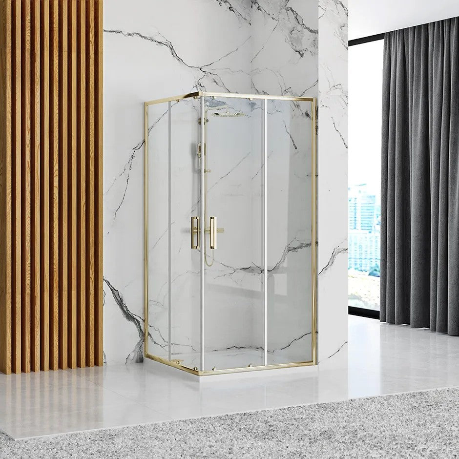 Sprchovací kút REA PUNTO 80x100 Gold S detským bazénom Savoy 2