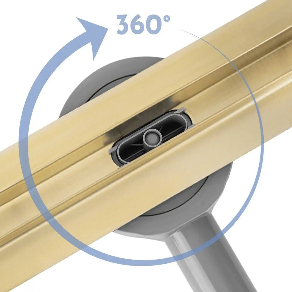 Odtokový žľab REA Neox Slim pro Brush Gold 60  2